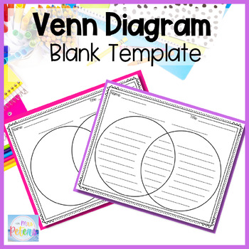 Preview of Blank Template Venn Diagrams