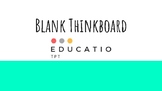 Blank Think-board Template (Freebie)