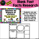 Blank Topic Fast Facts (Spanish Version)