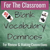 Blank Vocabulary Dominoes