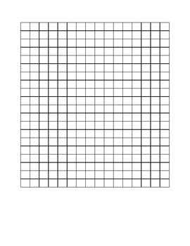 Preview of Blank Word Search Crossword Puzzle Grid