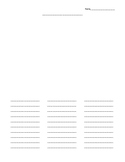 Blank Word Search Templates
