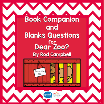 Preview of Blanks Questions - Dear Zoo