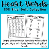 Blast Heart Word Data Collection Checklist