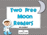 Blast off to the Moon! Two free Moon readers! (plus visual plans!)