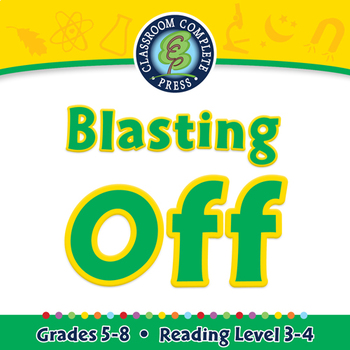 Preview of Blasting Off - NOTEBOOK Gr. 5-8