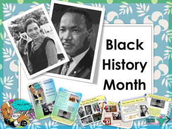 Preview of Black History Month and Martin Luther Jr. day : printable activities and PPT