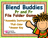 Blend Buddies Pr and Fr Blends File Folder Game