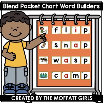 Preview of Blend Words Pocket Chart