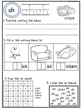 Blend activity worksheets by Mrs Priestley Store | TpT