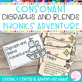 Consonant Blends and Digraphs Phonics Literacy Center and Games 