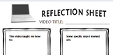 Blended Learning Reflection Sheet