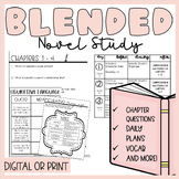 Blended | Novel Study | Printable | Independent Work Packet