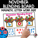 Blending Board | Thanksgiving Activity | November FREEBIE
