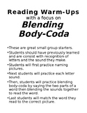 Blending Body-Coda Reading Warm-ups