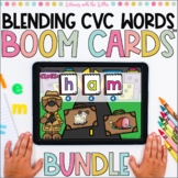 Blending CVC Words Boom Cards™ for Beginning Readers