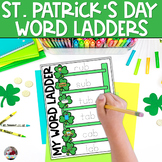 Blending CVC Words | St. Patrick's Day Word Ladders