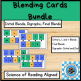 Blending Cards Bundle- Digraphs, Initial blends, Final Blends