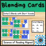 Blending Cards- Initial S Blends with Short Vowels