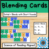 Blending Cards- Initial r Blends with Short Vowels