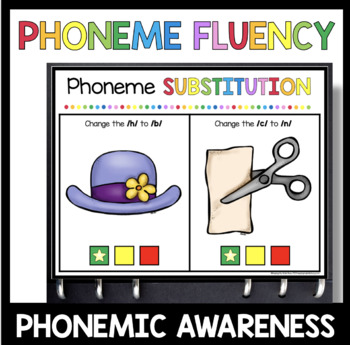 Preview of Blending Segmenting Substituting Phonemes Phonological Awareness CVC words