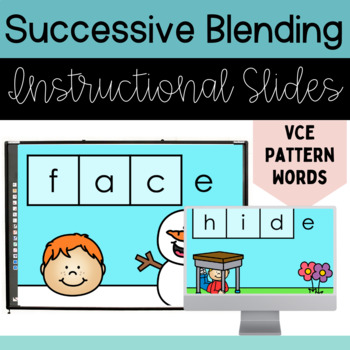Preview of Blending Slides VCE Words