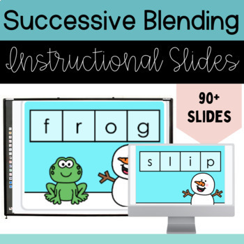 Preview of Blending Slides Words with Blends