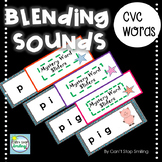 CVC Words Blending Sounds with FUN Sliders