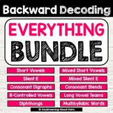 Blending Sounds and Reading Words | Backward Decoding Bundle