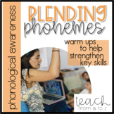 Blending | Phonological Awareness NO PREP Daily Drills