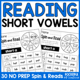 Decodable Phonics Games with CVC, Digraphs, and Blends