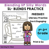 Blending up Silly Words FREEBIE!!!