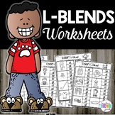 L Blends Worksheets