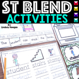 ST Consonant Blends Worksheets