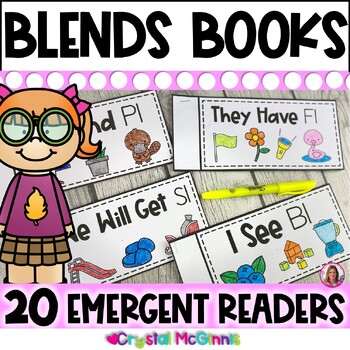 S, L, R Blends Flip Books - Elementary Nest