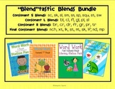 Blends Bundle: Word Work Literacy Stations (S, L, R & Fina