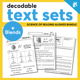 Blends Decodable Text Sets Bundle - Science of Reading Ali