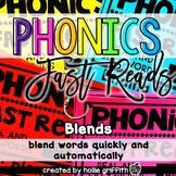 Blends Decoding Drills | Phonics Fast Reads | Real and Non