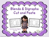 Blends & Digraphs Cut and Paste