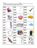 Blends, Digraphs, Diphthongs Mixed Practice (K-1st)