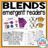 2 Letter Blends Emergent Readers with Activities Bundle