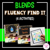 Blends Fluency Find It® (beginning and ending)