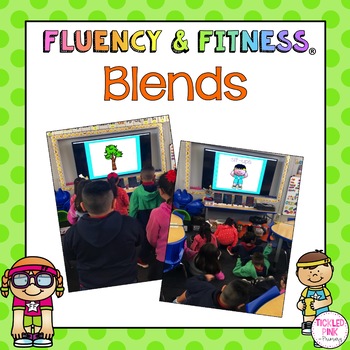 Preview of Blends Fluency & Fitness® Brain Breaks