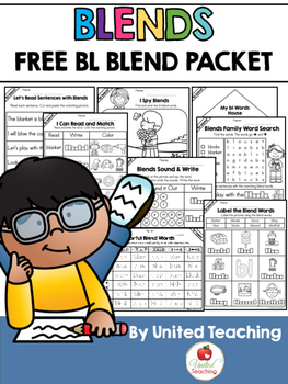 Blends Free Bl Blend Packet Sampler By United Teaching Tpt