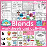 Blends (Lessons, Center Activities, Worksheets and a Class