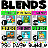 Blends No Prep Printables MEGA BUNDLE includes L Blends, R