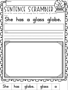 Blends Phonics No Prep Printables For Gl By Tweet Resources Tpt