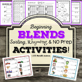 Blends Printables and Activities