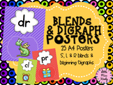 Blends & Digraph Posters Display - Beginning blends S, L &
