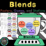 Blends Posters, Games, and Reading Stations